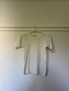アイボリー 半袖Tシャツ サイズF