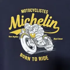 Michelin ミシュラン 長袖Tシャツ BORN TO RIDE