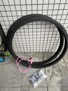 자전거 타이어 2pcs 와이어 락 페달 세트