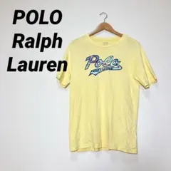 N48-8○ Polo Ralph Lauren イエロー Tシャツ Lサイズ