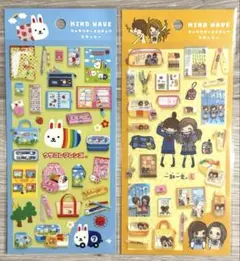 キャラクターミニチュアステッカー 一期一会 ウサコレフレンズ 平成