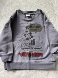 Disney 蒸気船ウィリー トレーナー 110センチ