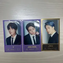 K-POP トレカカードセット (V, JUNG KOOK, JIMIN)