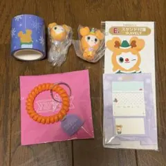 TWICE ジヒョ グッズ セット まとめ売り キーホルダー 付箋 テープ