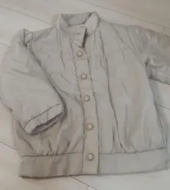 ジャケット　中綿　110 ベージュ