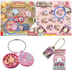サンリオ キャラパキ クッキー缶 ミニチュア ガチャ マイメロディ マイメロ