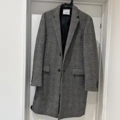 ジャーナルスタンダードレリューム チェスターコート チェック　グレンチェック L