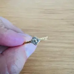 最終値下げ！！K18 花モチーフ リング 楽天市場】カルティエ フラワーモチーフ #52 リング・指輪 K18