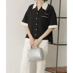 半袖 開襟