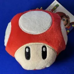新品！スーパーマリオ　コインケース（キノコ）