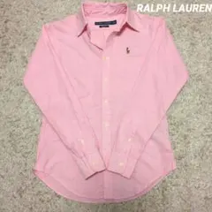 ラルフローレン オックスフォードシャツ ピンク レディース
