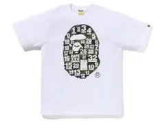 A BATHING APE カモ柄 ロゴ Tシャツ ホワイト Mのサムネイル