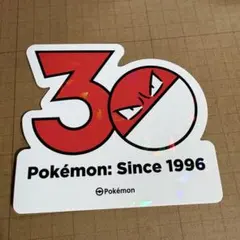 ポケモン 30周年 韓国 ステッカー