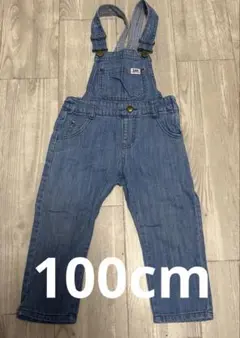 Lee キッズ オーバーオール 100cm ライトブルー