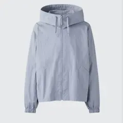 6/16まで限定価格！Uniqlo U フーデッドブルゾン 男女共用S GRAYのサムネイル