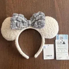 超美品タグあり♡【一度のみ着用】2025年クリスマスディズニー 新作カチューシャ