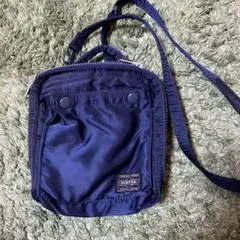 PORTER ネイビー ミニショルダーバッグ