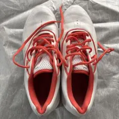 Reebok リーボック スニーカー ホワイト×レッド 25cmのサムネイル