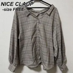 NICE CLAUP ナイスクラップ チェックシャツのサムネイル
