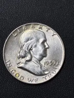 フランクリンハーフダラー1952 1959 1963 3枚セット フランクリンハーフダラー1952 1959 1963 3枚セット