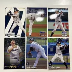 東京ヤクルトスワローズ　カード　6枚セット