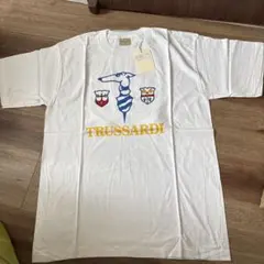 う*ぎ様 トラサルディ TRUSSARDI Tシャツ 白 ロゴプリント 新品未使のサムネイル
