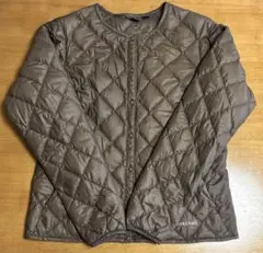 モンベル　スペリオダウン　ラウンドネック　インナーダウン　XL　ブラウン