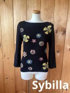 CLEMENTS RIBEIRO クレメンツリベイロ カシミヤビーズ刺繡セーター