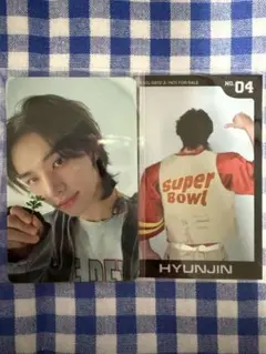 straykids socialpash ヒョンジン トレカ ステッカー