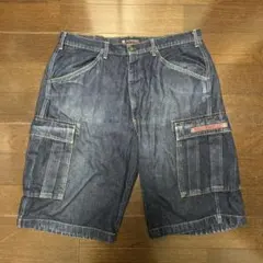 【希少】90s-00s ポロジーンズ デニム カーゴショーツ　y2k