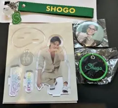 岩谷翔吾 アクリルスタンド　ネーム刺繍　缶バッジ　マルチストラップ　セット