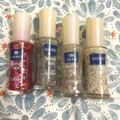 HOMEI スパンコールネイル 4本セット