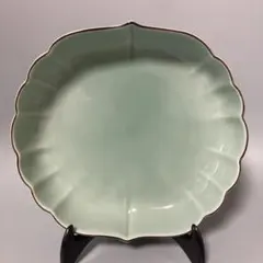 深川製磁 百年庵 釉彩草花文 菊割三つ組皿 廃盤 希少 レア  プレート 深川製磁 百年庵 釉彩草花文 菊割三つ組皿 廃盤 希少 レア プレート