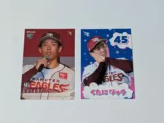 楽天イーグルス　九谷瑠　#45　カード2枚セット