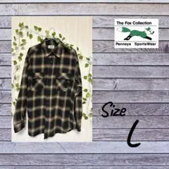 #7 The Fox Collection 長袖シャツ L