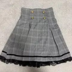 majoretty 量産型　地雷系　チェック柄スカート