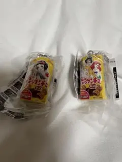 ディズニープリンセス パックンチョ2個セット チョコレート菓子付きガチャ