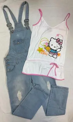 2025年最新】HELLO KITTY サロペット・オーバーオール