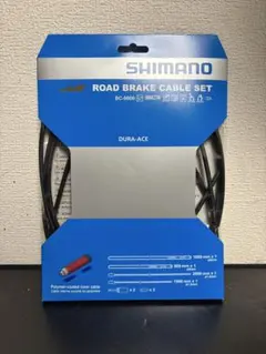 SHIMANO シフト50mブレーキ40mアウターケーブル青 SHIMANO シフト50mブレーキ40mアウターケーブル青 - メルカリ
