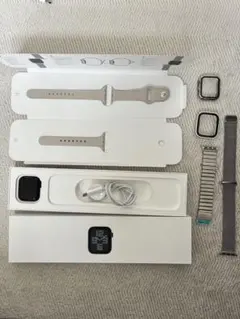 BT97% Apple Watch SE 第2世代40mm ブラック 本体