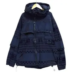 日本製REMI RELIEF⭐︎M レミレリーフ マウンテンパーカー 総柄 WESTERN