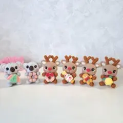 マリーちゃん様専用☆コアラちゃんと桜餅のストラップ　他全6点