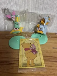 くまのプーさん　クリスマスオーナメント　カード　セット売り