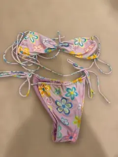 フラワープリントビキニ