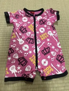BABY DOLL ピンクロンパース 70サイズ