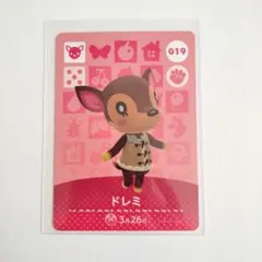 あつまれどうぶつの森 amiiboカード ドレミ