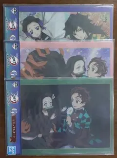 鬼滅の刃 一番くじ G賞ビジュアルボード 3枚セット