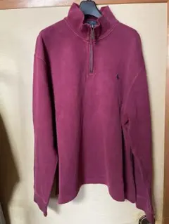 90s Ralph Lauren ハーフジップニット