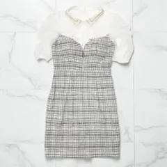 [アン]AOC-3572 キャバドレス ホワイト S