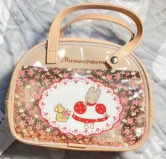 マロンクリーム　ボストンバッグ風ポーチ　サンリオ　新品